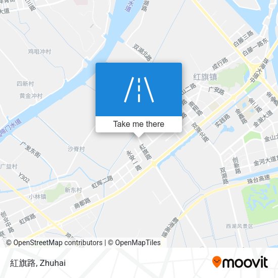 紅旗路 map