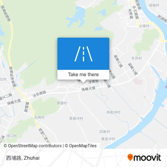 西埔路 map
