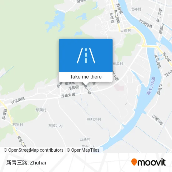 新青三路 map