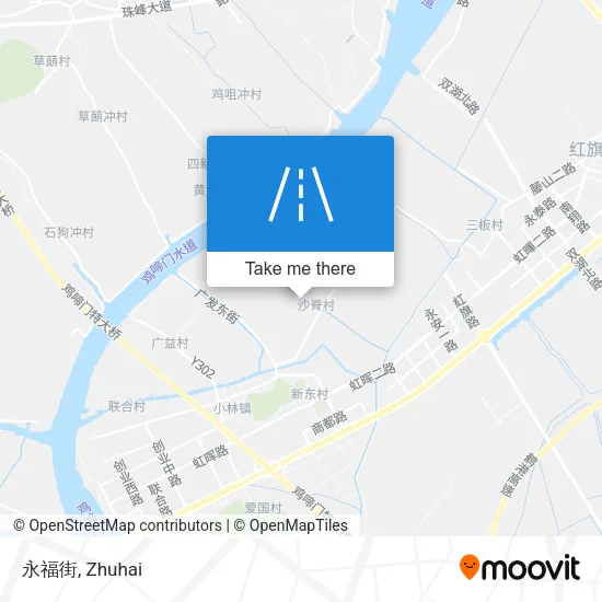 永福街 map