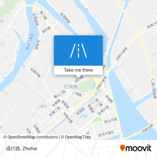 成行路 map