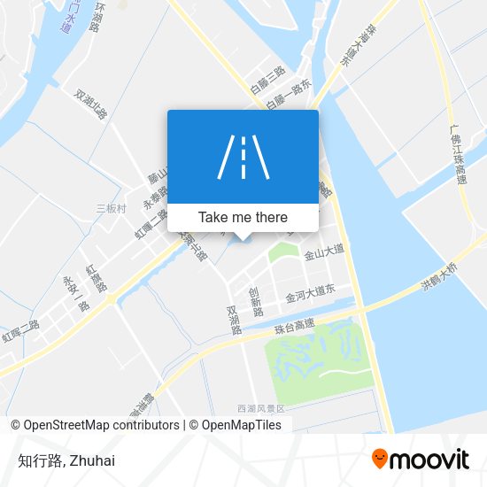知行路 map