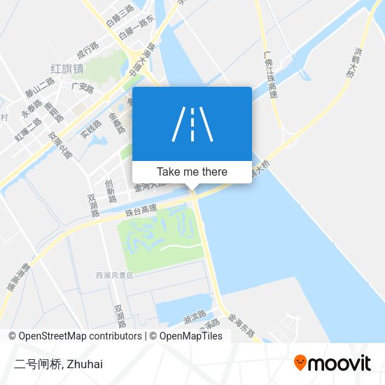 二号闸桥 map