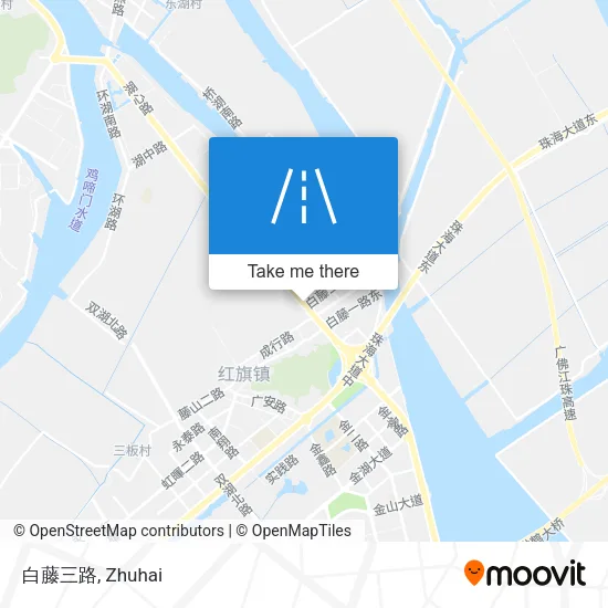 白藤三路 map