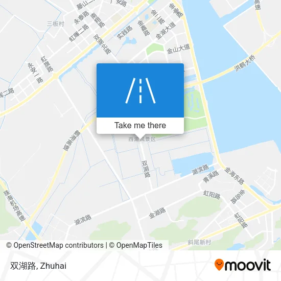 双湖路 map