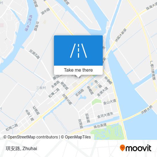 琪安路 map