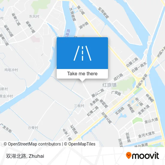 双湖北路 map