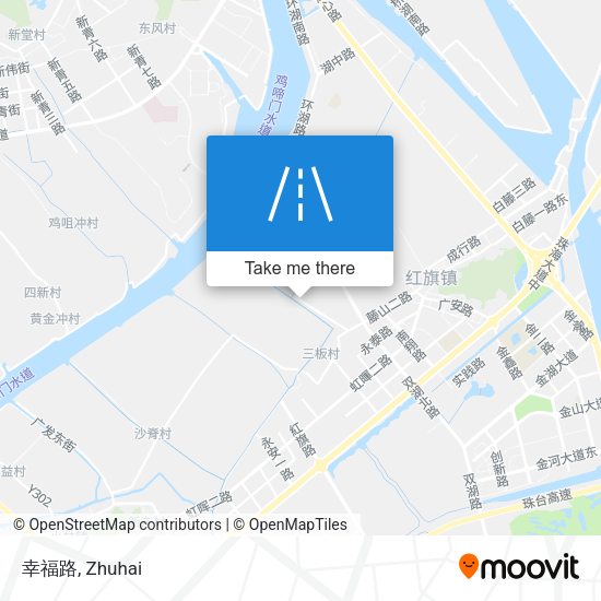 幸福路 map