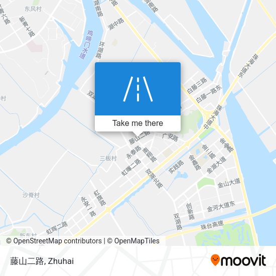 藤山二路 map