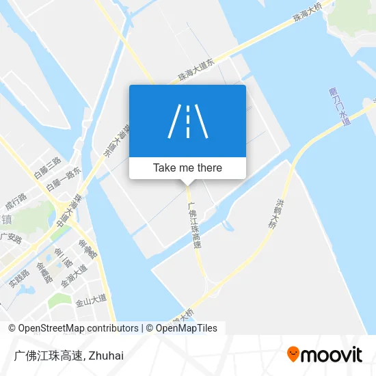广佛江珠高速 map