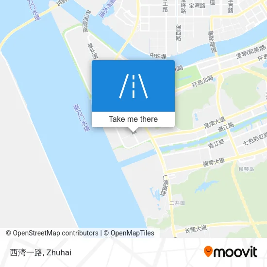 西湾一路 map