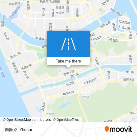 向阳路 map