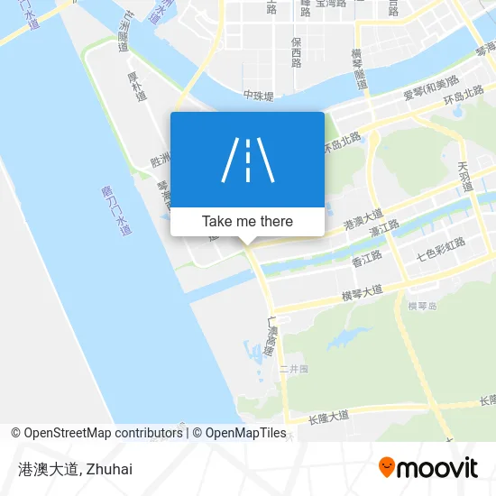 港澳大道 map