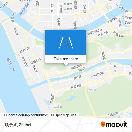 顺景路 map