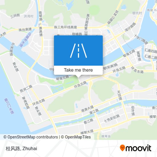 桂风路 map