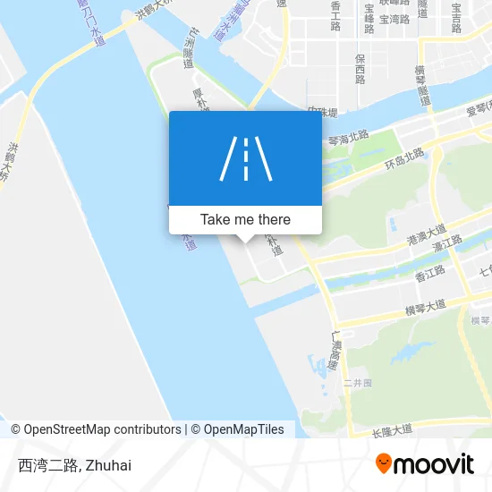 西湾二路 map