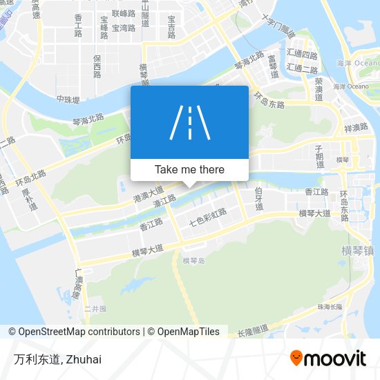 万利东道 map
