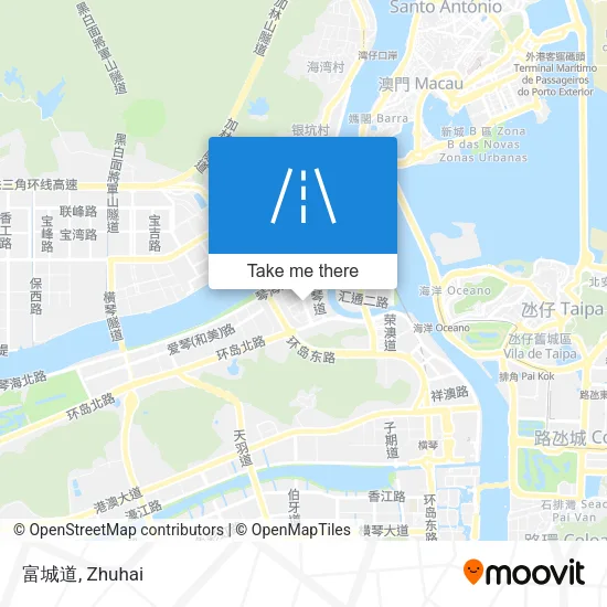 富城道 map