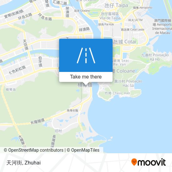 天河街 map
