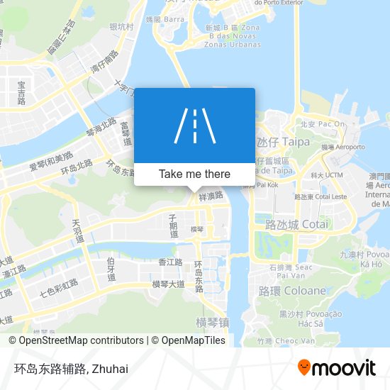 环岛东路辅路 map