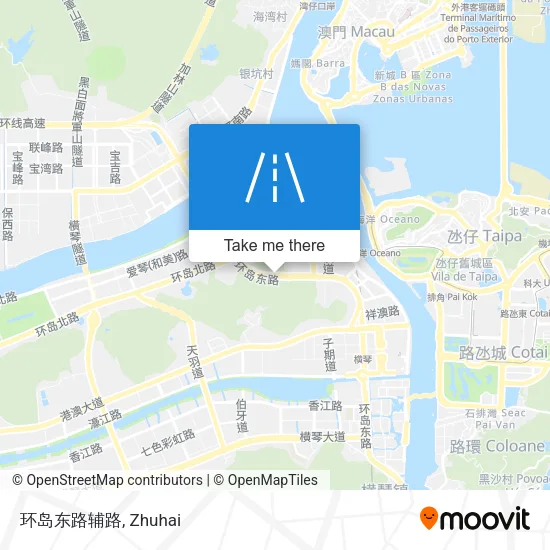 环岛东路辅路 map