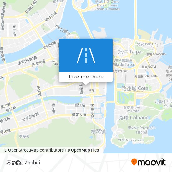 琴韵路 map