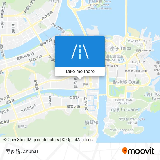 琴韵路 map