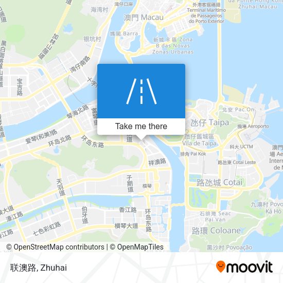 联澳路 map