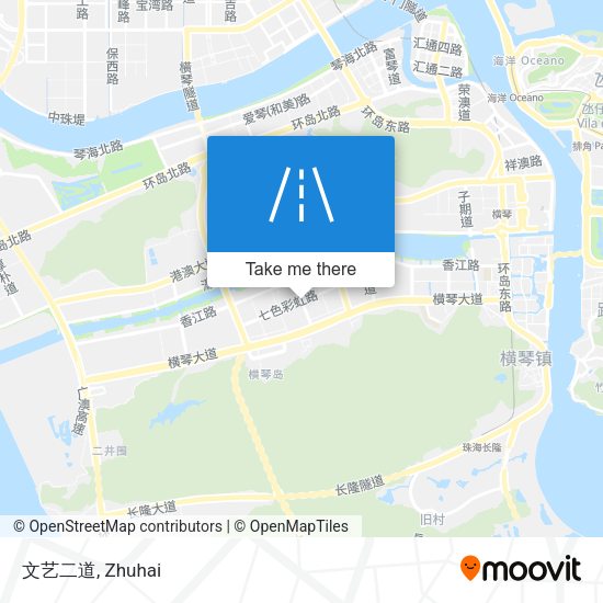 文艺二道 map