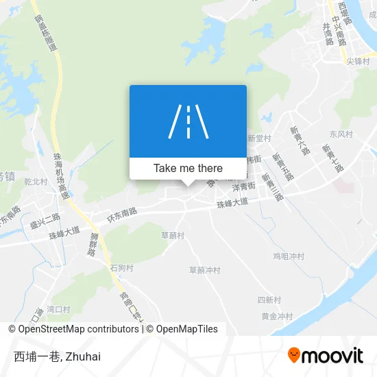 西埔一巷 map