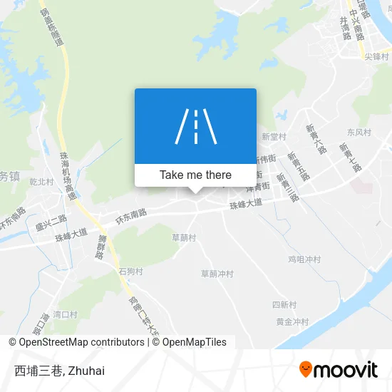西埔三巷 map