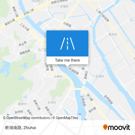 桥湖南路 map