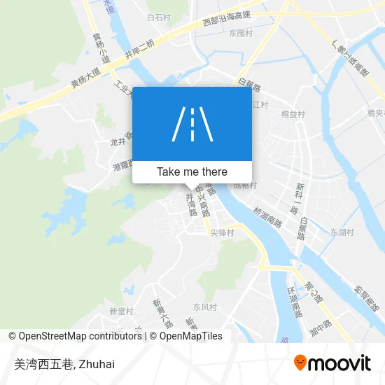 美湾西五巷 map