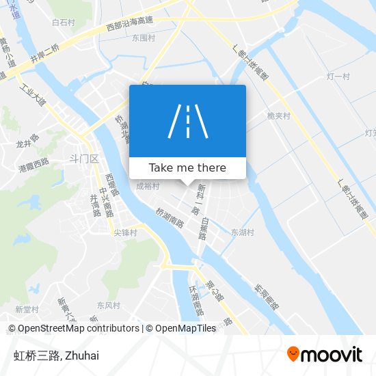 虹桥三路 map