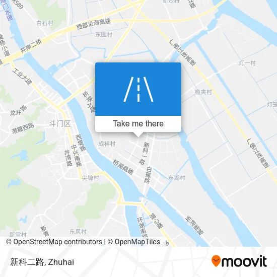 新科二路 map