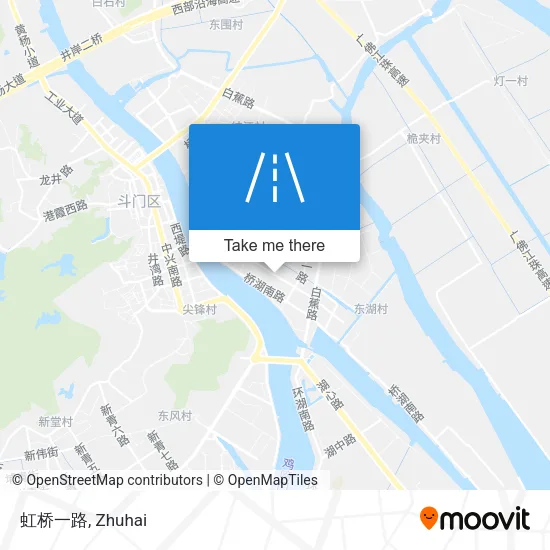虹桥一路 map