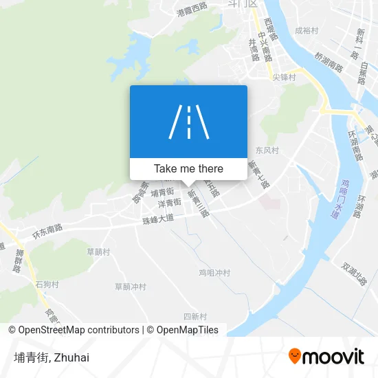 埔青街 map