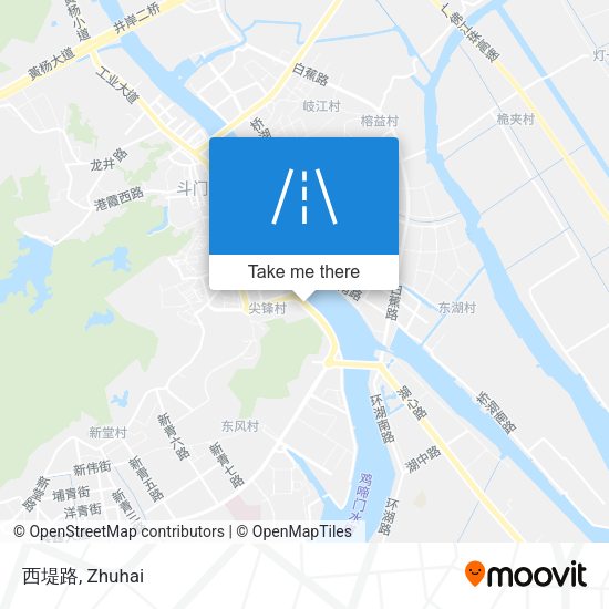 西堤路 map