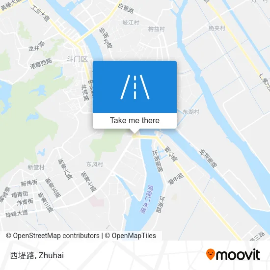 西堤路 map