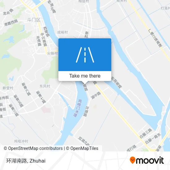 环湖南路 map