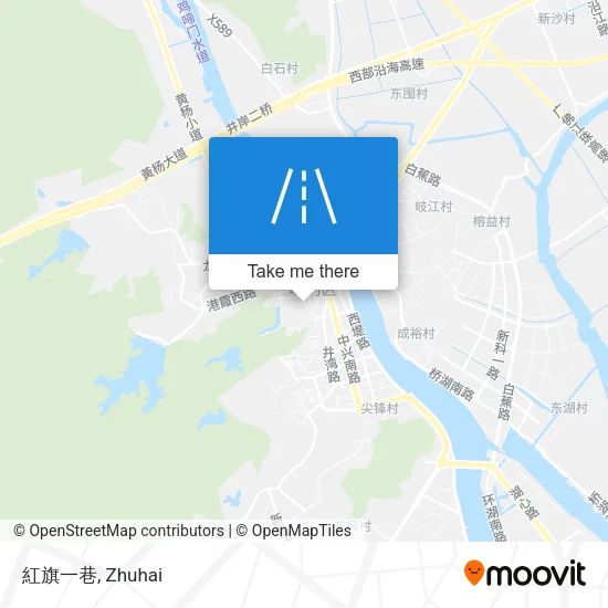 紅旗一巷 map