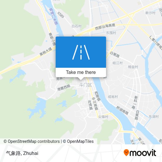 气象路 map