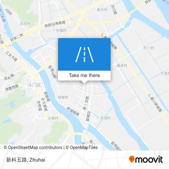 新科五路 map