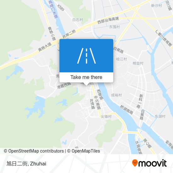 旭日二街 map