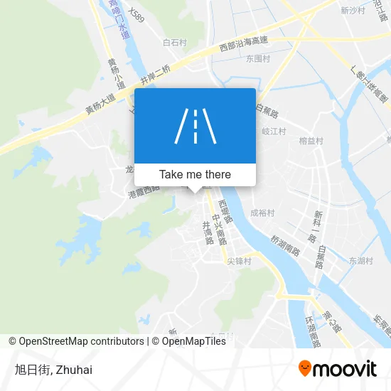 旭日街 map
