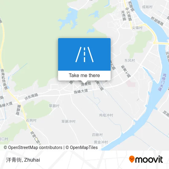 洋青街 map