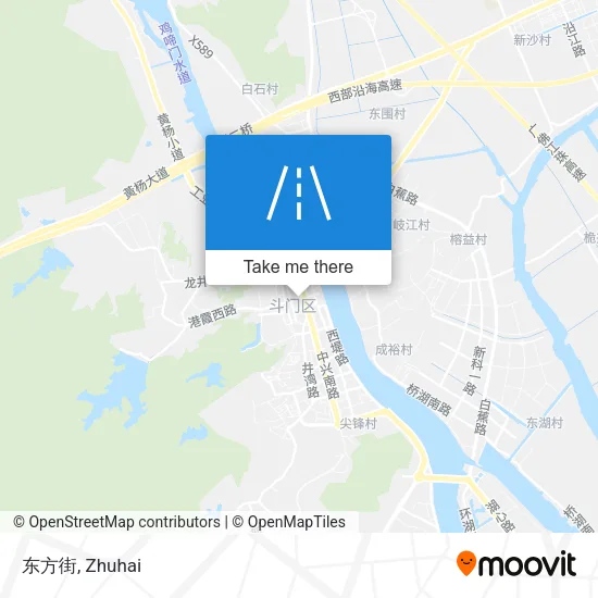 东方街 map