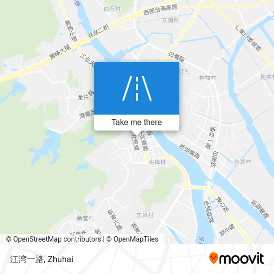 江湾一路 map