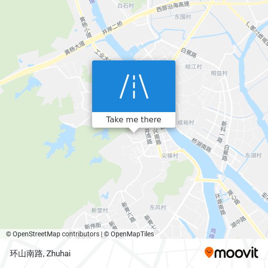 环山南路 map