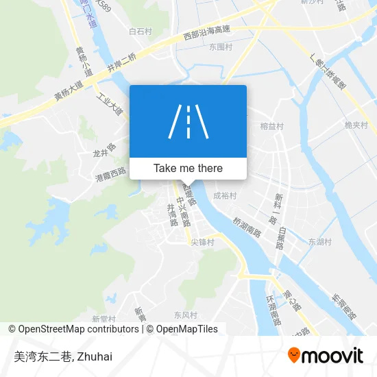 美湾东二巷 map